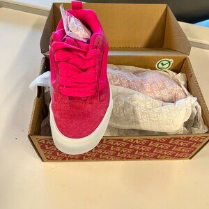 Vans Knu Skool Skate Shoe - Pink Glow